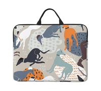 Levrieri carini, Custodia per laptop da 14 pollici, borsa per notebook, custodia per laptop, valigetta con maniglia