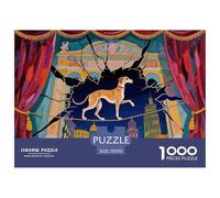 Levrieri italiani La Scala, Milano Puzzle in Legno Impermeabile DIY Puzzles Da 1000 Pezzi Regali Per Adulti Sfidanti E Rompicapo Giochi Educativi