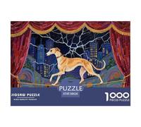 Levrieri italiani La Scala, Milano Puzzle in Legno Impermeabile DIY Puzzles Da 1000 Pezzi Regali Per Adulti Colorati Giochi Di Impegnativi