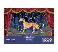 Levrieri italiani La Scala, Milano Puzzle in Legno Impermeabile Puzzles Da 1000 Pezzi Per Adulti Colorati Giochi Educativi