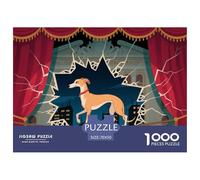 Levrieri italiani La Scala, Milano Puzzle in Legno Impermeabile Puzzles Da 1000 Pezzi Per Adulti Colorati Giochi Educativi