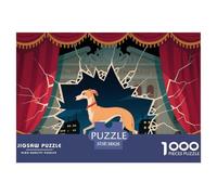 Levrieri italiani La Scala, Milano Puzzle in Legno Impermeabile Puzzles Da 1000 Pezzi Per Adulti Sfidanti E Rompicapo Giochi Di Puzzle Impegnativi