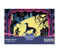 Levrieri italiani La Scala, Milano Puzzle in Legno Impermeabile Puzzles Da 1000 Pezzi Regali Per Adulti Impossibili Per Decorazioni Domestiche