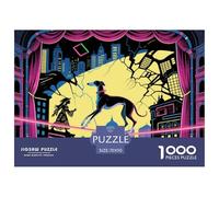 Levrieri italiani La Scala, Milano Puzzle in Legno Impermeabile Puzzles Da 1000 Pezzi Regali Per Adulti Colorati Giochi Educativi