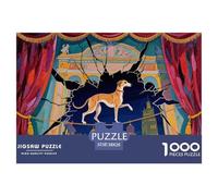 Levrieri italiani La Scala, Milano Puzzle in Legno Impermeabile Puzzles Da 1000 Pezzi Regali Per Adulti Sfidanti E Rompicapo Giochi Educativi
