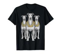 Levriero Italiano Greyhound Iggy Rap Old School Retro Retro Maglietta