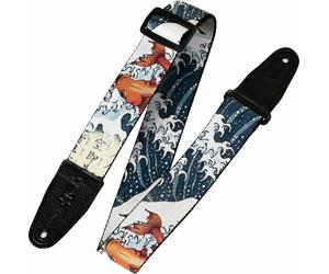 Levy's Eastern Harmony Koi Fish Tracolla Tessuto