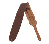 Levys Leather Strap 3,5" BRN