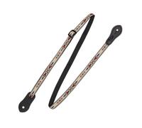 Levy's Leathers 1/2'' Jacquard Weave Mandolin/Ukulele Strap with Dual Leather Strap Pin Ends'
