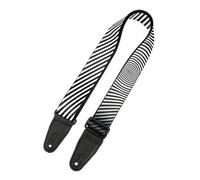Levy's Leathers Illusion Series MP2OI-001 - Tracolla per chitarra, in poliestere, larghezza 5 cm, design Worm Hole