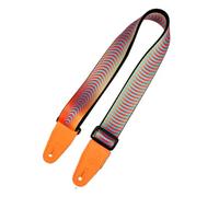 Levy's Leathers Illusion Series MP2OI-003 - Tracolla per chitarra, in poliestere, larghezza 5 cm, design Sonic Boom