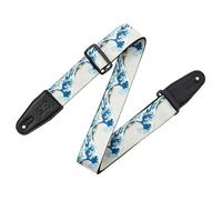 Levy's Leathers Masterpiece Series MP2MSP-002 - Tracolla per chitarra, in poliestere, con regolazione Tri-Glide, 5 cm