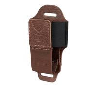 Levy's Leathers MM14-BRN - Supporto per trasmettitore wireless in pelle, BRN