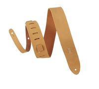 Levy's Leathers - Tracolla per chitarra in pelle scamosciata, 5 cm, colore: Marrone chiaro (M12OH-V2-Tan)