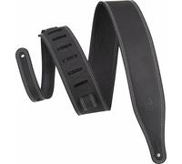 LEVY'S - M17BDS-BLK - Leather guitar and bass strap