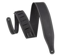 LEVY'S - M17BDS-BLK - Leather guitar and bass strap