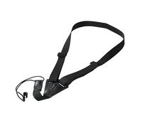 Levy's, M20-BLK Tracolla Classica e Ukulele in Nylon Black 1", Larghezza 1" (2.54 cm), Lunghezza Regolabile fino a 36" (91.44 cm), Colore black