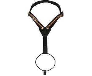 LEVY'S, M20L-BLK Tracolla Classica e Ukulele in Pelle Black 1", Lunghezza Regolabile fino a 34" (86.36 cm), Larghezza di 1" (2.54 cm), Colore Black