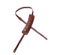 Levy's M25-BRG Tracolla Per Chitarra 3/8" Cotton Webing Ukulele Strap - Burgundy