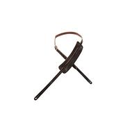 Levy's M25-DBR Tracolla Per Chitarra 3/8" Cotton Webing Ukulele Strap - Dark Brown