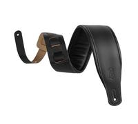 Levy's M26PD-BLK Tracolla Per Chitarra Top Grain Leather 3" - Black