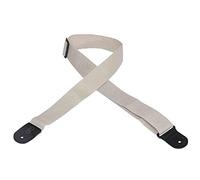 Levy's, M8POLY-GRY Tracolla in Polipropilene Grey 2", Larghezza 2" (5.08 cm), Lunghezza Regolabile fino a 60" (152.4 cm), Colore Grey