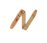 LEVY'S, MH8P-009 Tracolla in canapa Rosa Motif Pink and Red 2", Larghezza 2" (5.08 cm), Lunghezza Regolabile fino a 62" (157.48 cm), Stampa Rosa Motif Pink and Red