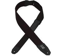 Levy's MRHC-BLK Tracolla Per Chitarra Right Height - Cotton 2" - Black