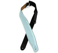 Levy's MRHGS-AQU Tracolla Per Chitarra Right Height Garment Leather Suede Backing Padded 2 1/2" - Aqua