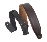 Levy's, MRHGS-DBR Tracolla in pelle Right Height con Tecnologia RipChord Dark Brown 2.5", Larghezza di 2 1/2" (6.35 cm), Colore Dark Brown