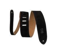 LEVY'S, MS12-BLK, Tracolla in Pelle Scamosciata Black 2",