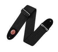 LEVY'S - MSSC4-BLK - Cotton guitar and bass strap with suede tip