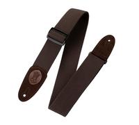 Levy's MSSC8-XL-BRN Tracolla Per Chitarra 2" Signature Series Cotton Strap - Brown XL
