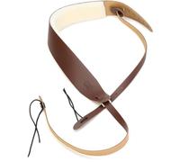 Levy's PM14-BRN Tracolla Per Chitarra 2.5" Leather Banjo Strap - Brown