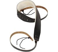 Levy's PM14-DBR Tracolla Per Chitarra 2.5" Leather Banjo Strap - Dark Brown