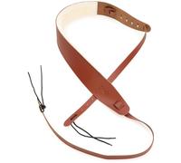 Levy's, PM14-WAL, Tracolla per Banjo, in Vera Pelle, Interno in Pelliccia di Pecora, Larghezza 21/2" (6.35 cm), Lunghezza regolabile fino a 74" (187.96 cm), Colore Walnut