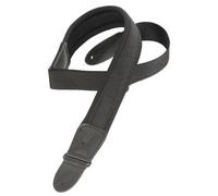 LEVY'S, PM48NP2-BLK, Tracolla in Neoprene Imbottita Black 2 1/4", Larghezza di 2 1/4" (5.71 cm), Regolabile fino a 58" (147.32 cm), Colore Black