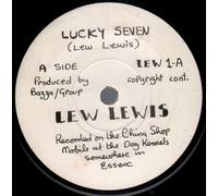 LEW LEWIS - LUCKY SEVEN 7 INCH (7" VINYL 45) UK STIFF 1978