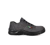 Lewer Scarpe Basse Unisex Antinfortunistiche Cat. S1P, Classic - GRI (Grigio)