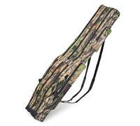 LEWFECBO Borsa per Canna da Pesca, Borsa da Pesca 150 cm, Borsa per Canna da Pesca Mimetica a Doppio Strato, Impermeabile e di Grande capacità, per Trasporto canne da Pesca e Attrezzatura da Pesca