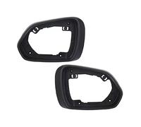 LEWFECBO Cornice specchietto retrovisore compatibile con MG ZS (2017-2022), cornice specchio laterale auto nera - lato sinistro (sinistra)