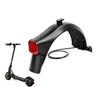 LEWFECBO Parafango posteriore per scooter elettrico, adatto per Segway, per NinebotF2/F2 Plus/F2 Pro, con supporto per luce del freno, supporto per parafango, staffa, luci posteriori e parafanghi