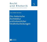 Lewis Atholl Jo Die Rhetorische Architektur Erstinstanzlicher (Copertina rigida)