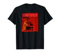 Lewis Capaldi Album Cover Red Text Maglietta