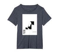 Lewis Capaldi - Black Stairs On Colors Maglietta, Donna Plus-Size, Pervinca, 3X