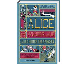 Lewis Carroll M Alice im Wunderland: Alice hinter den Spiegel (Copertina rigida)