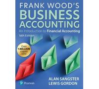 Lewis Gordon Alan Sangster Frank Wood's Business Accounting (Tascabile)