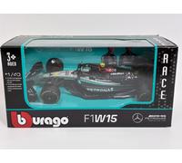 Lewis Hamilton #44 Mercedes AMG F1 W15 Modello In Scala 1:43 Bburago 38208H