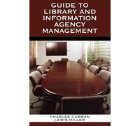 Lewis Miller Charles E. Guide to Library and Information Agency Man (Tascabile)