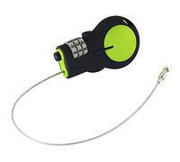 Lewis N. Clark Lucchetto con cavo retrattile in acciaio da 76 cm, Verde